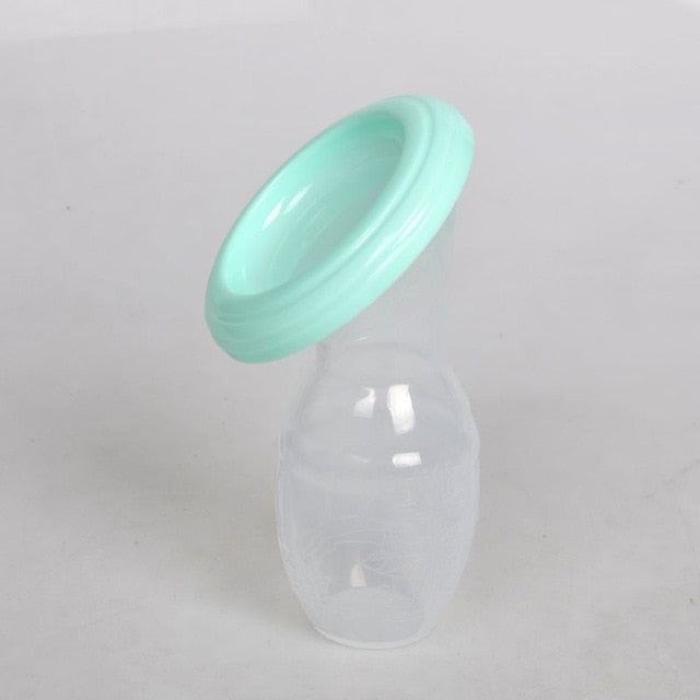 Manual Breast Pump Partner Breast Feeding Collector Correction Breast Milk Silicone Breast Pump