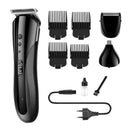 Professional 6 in 1 multi functional hair clipper hair trimmer electric beard trimmer Brush Rechargeable hair trimmer cutter Kit