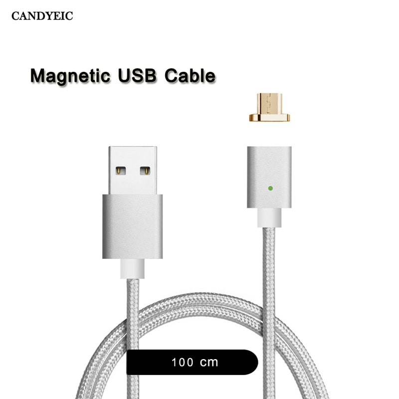 CANDYEIC Micro USB Magnetic Charger For Xiaomi Redmi Note 6pro 4X Note5 6A Redmi 5 Plus Redmi S2 Android Magnetic Cable