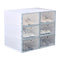 Thickened Flip Shoes Transparent Drawer Case Plastic Shoe Boxes Stackable Box storage box shoe storage organizer HFing