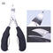 1pcs Professional Nail Clippers Trimmer Cutters For Manicure Stainless Steel Ingrown Toenail Cuticle Scissor Nail Tool JIQ1-8