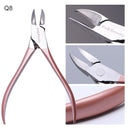 1pcs Professional Nail Clippers Trimmer Cutters For Manicure Stainless Steel Ingrown Toenail Cuticle Scissor Nail Tool JIQ1-8