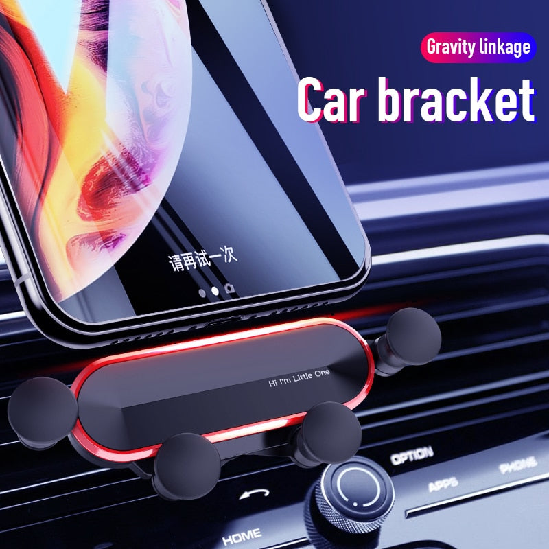 Car phone holder for phone in car air outlet mount Non-magnetic holder mobile holder for iPhone Smartphone gravity clamp