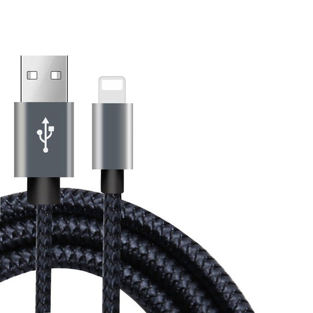 20cm 1m 2m 3m Data USB Charger Cable For iPhone 6s 6 s 7 8 Plus 11 Pro Xs Max XR X 5s iPad Fast Charging Origin Long Wire Cord