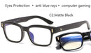 Blue Ray Computer Glasses Men Screen Radiation Eyewear Brand Design Office Gaming Blue Light Goggle UV Blocking Eye Spectacles