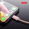 USB Cable for iPhone X XR XS MAX 2.4A Fast Charging Nylon Braid Data Cable lighting Cable for iPad iPhone 8 7 6 Plus Cord Wire