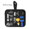 30pcs Watch Tools Set Watch Repair Tool Kit Clock Remover Watchmaker Pin Screwdriver Set Hammer Pliers Opener Hand Tool