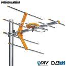 HD Digital TV Antenna For HDTV DVBT/DVBT2 470MHz-860MHz Outdoor TV Antenna Digital Amplified HDTV Antenna